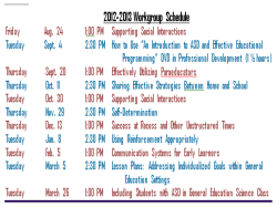 Strategies for Paraeducator Support in the Classroom