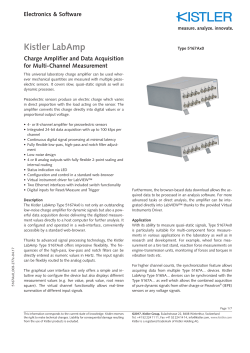 Data sheet, Type 5167Ax0