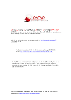 How gender stereotypes modulate economic decision