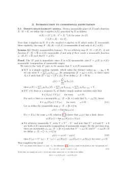 3. Introduction to conditional expectation - e-Learning