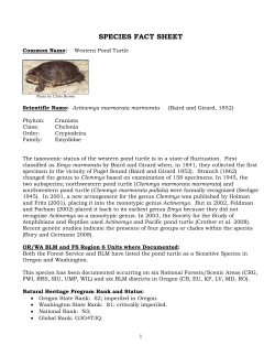 sensitive invertebrate profile