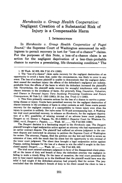 Herskovits v. Group Health Cooperative