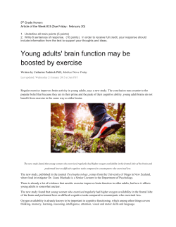 The new study found that young women who exercised regularly
