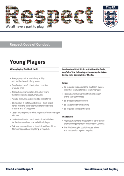 Young Players - Club Website