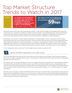 Top Market Structure Trends to Watch in 2017
