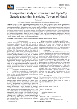 Comparative study of Recursive and OpenMp Genetic algorithm in