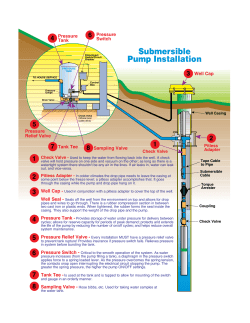 Submersible Pump Installation