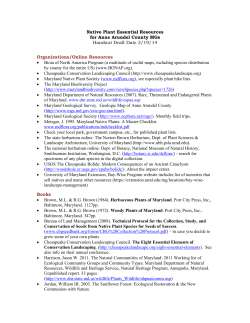 Organizations/Online Resources - University of Maryland Extension
