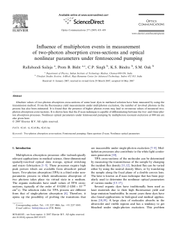 Influence of multiphoton events in measurement of two