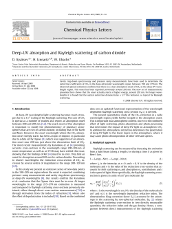 Deep-UV absorption and Rayleigh scattering of carbon dioxide