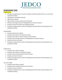 Sponsorship-Tiers