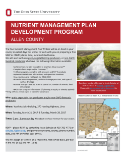 County Flier - OSU Extension | Allen County