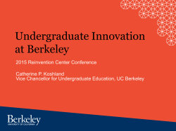 Big Ideas Berkeley