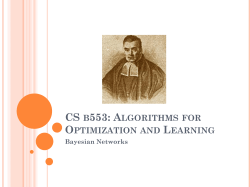 Bayesian networks