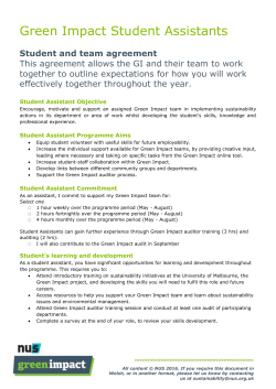 Team Agreement Template - Sustainability