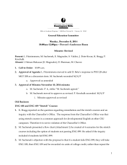 Revised - California State University, Dominguez Hills