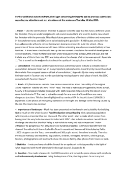 Fagan J Item 3 - South Somerset District Council
