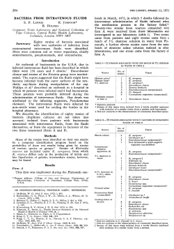 Most were common soil or water organisms, chiefly enterobacteria
