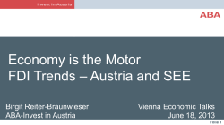 Folie 1 - Vienna Economic Forum
