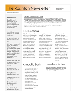 The Rosinton Newsletter - Baldwin County Public Schools