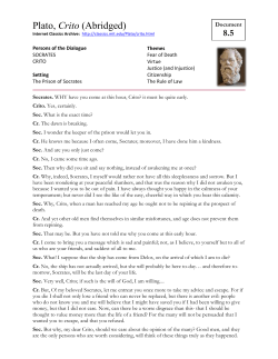 Crito. Yes, certainly.