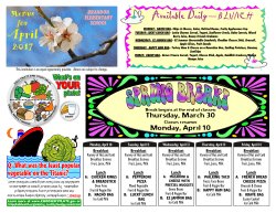April 2017 Available Daily&mdash;B LUNCH