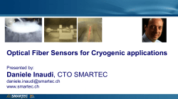 Optical Fiber Sensors for Cryogenic applications
