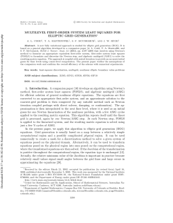 Multilevel First-Order System Least Squares for Elliptic