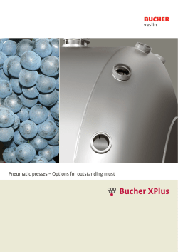 Bucher XPlus - Bucher Vaslin North America
