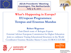 EC Pers en Communicatie - AEUA, Association of Arab and