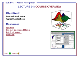 lecture 01: course overview