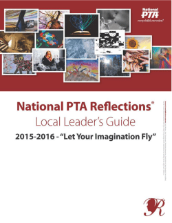 1.1 About PTA Reflections - Amazon Simple Storage Service (S3)