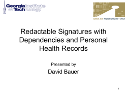 Redactable Signatures with Dependencies