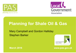 PAS Shale gas workshop 1.59 MB