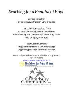 South New Brighton School G P S Writing