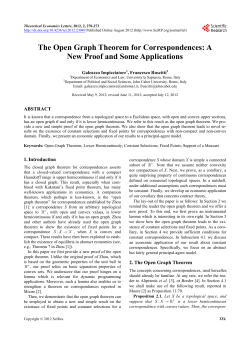 The Open Graph Theorem for Correspondences: A New Proof and