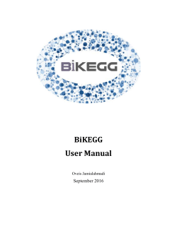 BiKEGG User Manual