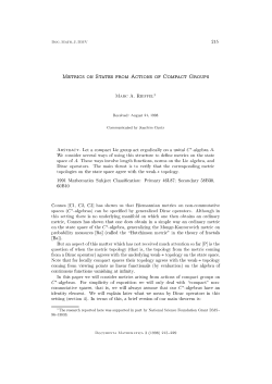 Metrics on States from Actions of Compact Groups