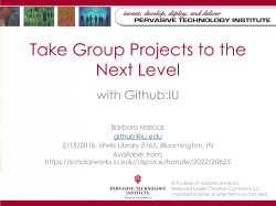 git features for group projects