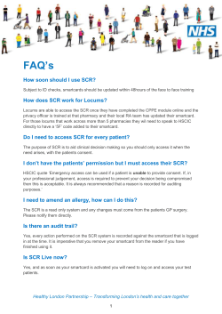 Do I need to access SCR for every patient?