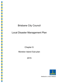 Table 1: Moreton Island Plan reference list