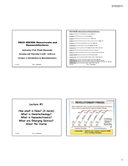 Sample Lecture Slides