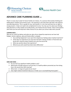 advance care planning guide 2017