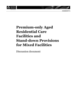 Premium-only and mixed facilities