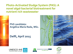 Microalgae-bacteria consortia for biotreatment of wastewater and