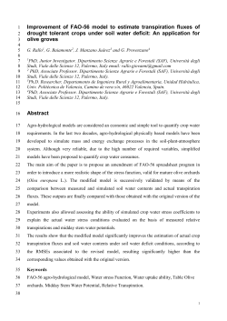Author template for journal articles