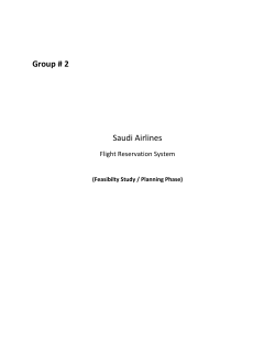 Feasibility Study / Planning Phase