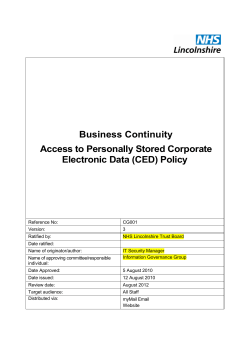 Document PDF - Lincolnshire West CCG