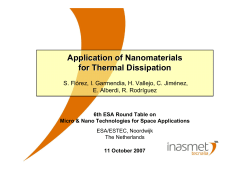 Application of Nanomaterials for Thermal Dissipation