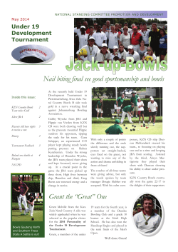 Nail biting final see good sportsmanship and bowls Grant the &ldquo;Great